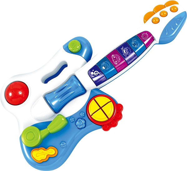 Фото - Гитара HUANGER со светом и звуком (HE0501) Фото - Гитара HUANGER со светом и звуком (HE0501)