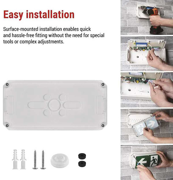 Фото - Светодиодный светильник аварийный EMOS ZN2120 3Вт IP66 AT 3h