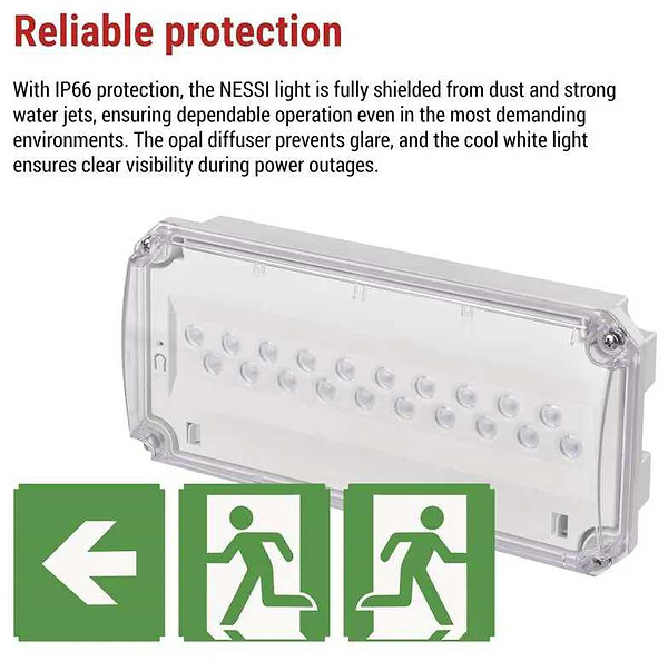 Фото - Светодиодный светильник аварийный EMOS ZN2120 3Вт IP66 AT 3h