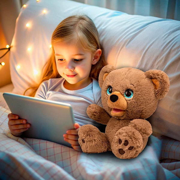 Фото - Інтерактивна іграшка PLAi Ведмедик По – творець твоїх історій на основі ШІ (18723)