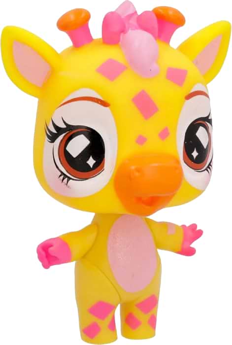 Фото - Фігурки тварин набір Bubiloons W2 – ЖИРАФ РЕДЖІ (85657)