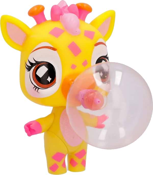 Фото - Фігурки тварин набір Bubiloons W2 – ЖИРАФ РЕДЖІ (85657)