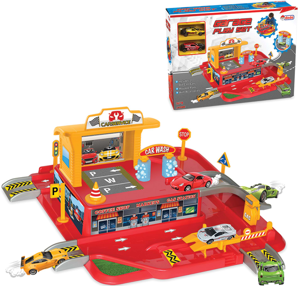 Игровой набор dede паркинг (03066)