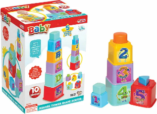 Фото - Сортер dede пирамидка (03464)