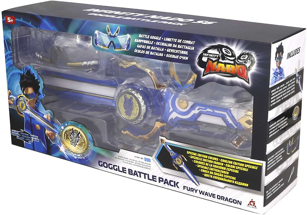 Фото - Волчок Auldey Набор Infinity Nado VI Goggle Battle Pack (EU654161)