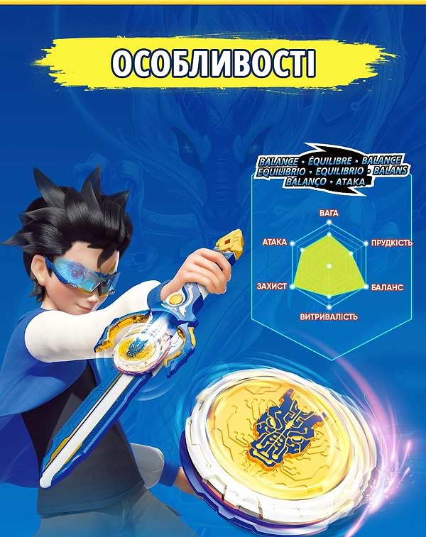 Фото - Волчок Auldey Набор Infinity Nado VI Goggle Battle Pack (EU654161)