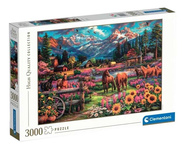 Пазли (8 +) Clementoni Колекція високої якості - Гірські краєвиди 3000 ел. (33038)
