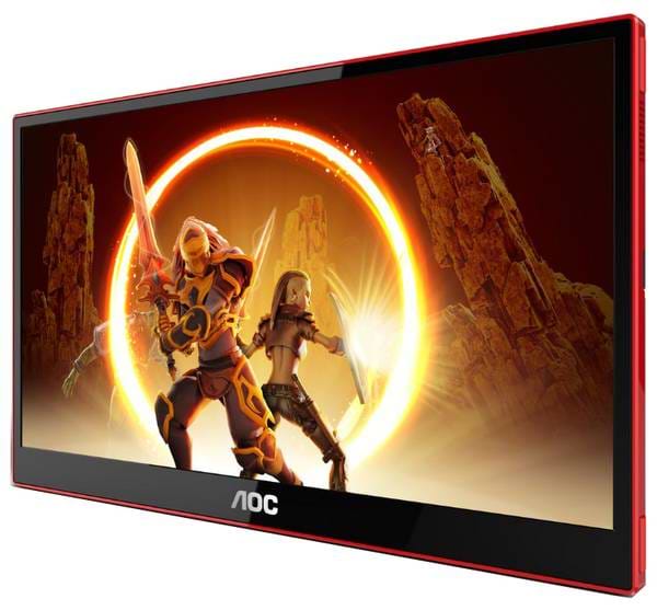 Фото - Монітор AOC 16G3 Black/Red