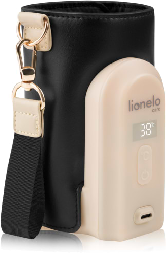 Подогреватель детских бутылочек дорожный Lionelo Thermup Go Evo Black Gold