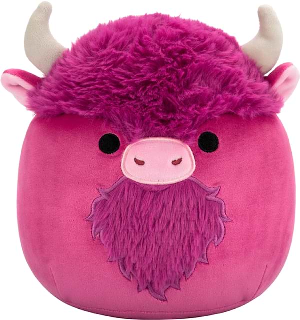 Фото - М'яка іграшка тварина SQUISHMALLOWS БІЗОН ДЕЙВ 19 см (SQCR06608)
