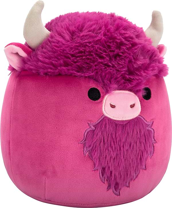 Фото - М'яка іграшка тварина SQUISHMALLOWS БІЗОН ДЕЙВ 19 см (SQCR06608)