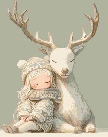 Картина по номерам ArtCraft Рядом с другом 40х50 см (10152-AC)