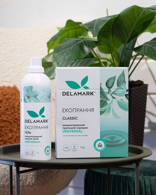 Фото - Стиральный порошок DeLaMark Universal 3 кг (4820152330017)