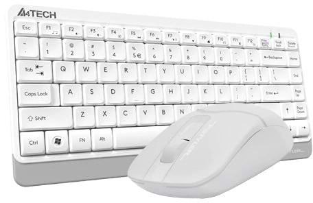 Фото - Уценка - Клавиатура+мышь беспроводная A4tech FG1112 White