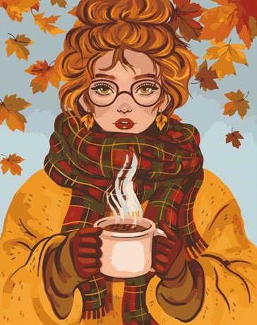 Фото - Картина за номерами ArtCraft Осінній настрій 40х50 см (10143-AC)