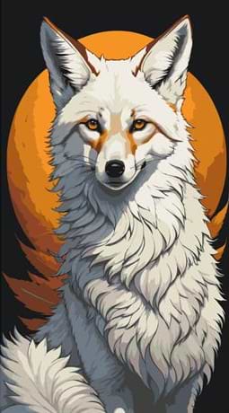 Картина по номерам ArtCraft Полярный лис 40х80 см (11545-AC)