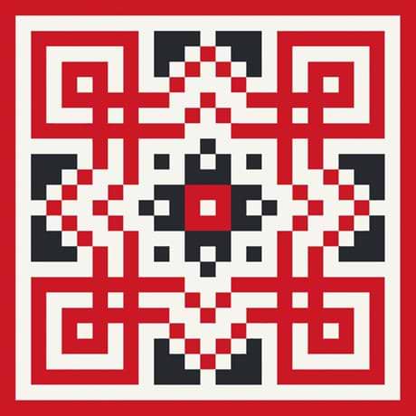 Картина по номерам ArtCraft Украинский орнамент 30х30 см (13040-AC)