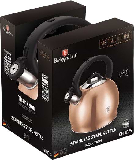 Фото - Чайник металлический BerlingerHaus BH 1075N