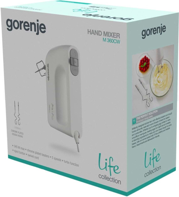 Фото - Міксер Gorenje M360CW