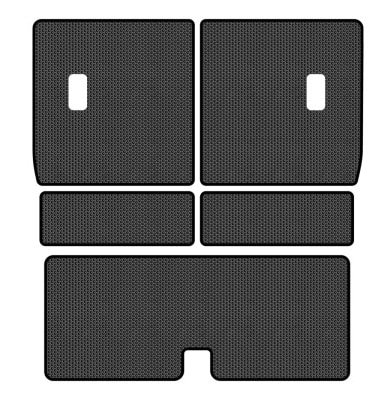 EVA коврик в багажник авто EVAtech для Pathfinder (R51) 7 seats Nissan 2004-2010 3 поколения SUV EU (NS33133BE5SBB)