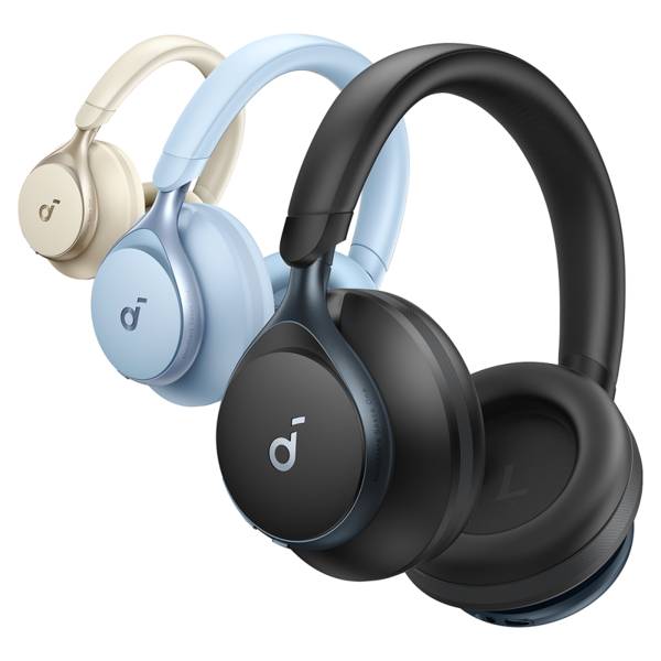 Фото - Наушники полноразмерные беспроводные Anker SoundCore Space One Black (A3035G11)