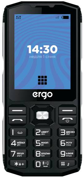 Фото - Мобільний телефон Ergo E282 Dual Sim Black
