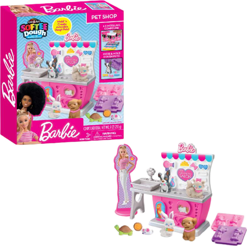 Ліплення з тіста Cra-Z-Art Barbie Зоомагазин з формами (34041CRA) - Фото 1