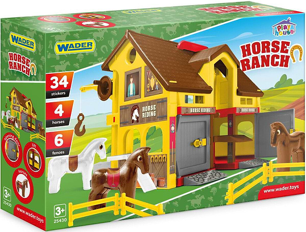 Фото - Набор игровых фигурок Wader Play house ранчо (25430)