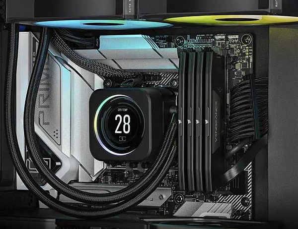 Фото - Память DDR Corsair DDR5 2x24GB/5200 Vengeance Black (CMK48GX5M2B5200C38)