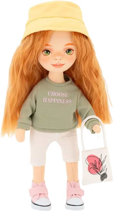 Коллекционная кукла Orange Sweet sisters Санни в зеленом свитшоте (SS02-26)
