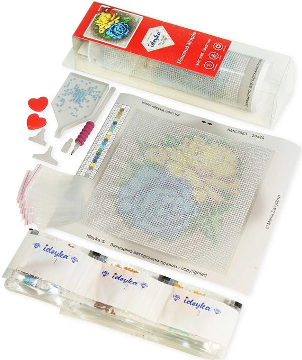 Фото - Алмазная живопись Ideyka Семейная прогулка 30х40 см (AMC7821)