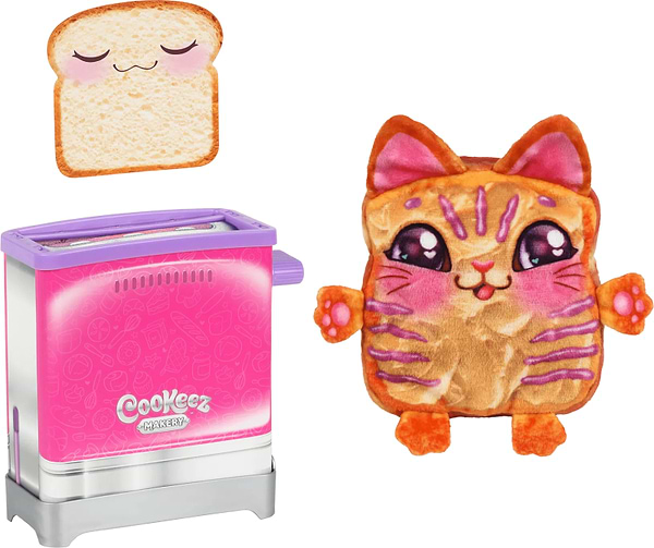 Фото - Мягкая игрушка-сюрприз Moose Cookies Makery Вкусный тост (23504)
