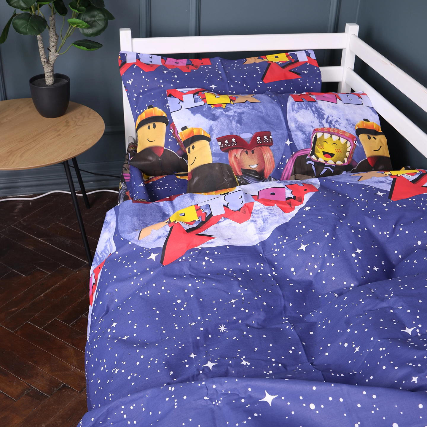 Комплект постельного белья MirSon Бязь 17-0797 Roblox 175х210 см (2200011442051)