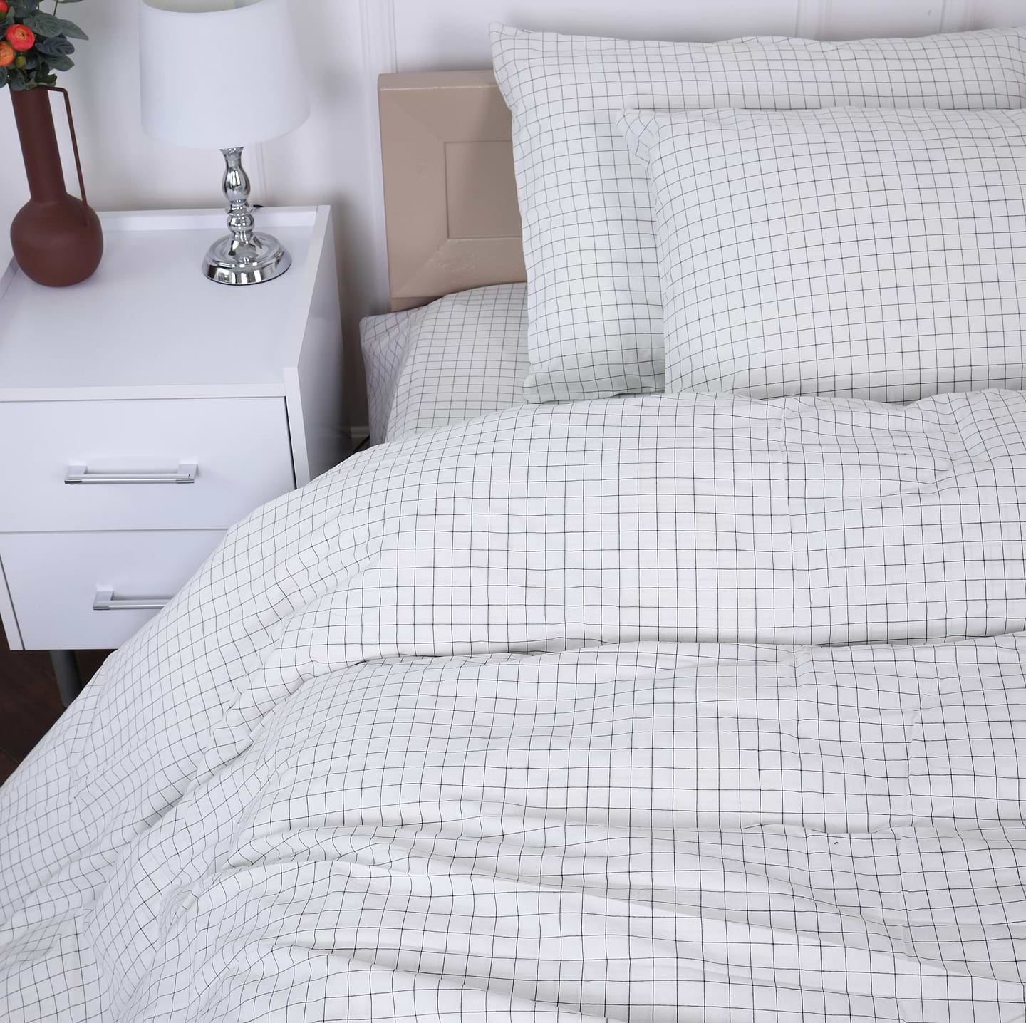 Комплект постельного белья MirSon 175х210 см 40-0011 Ernestine Вареный хлопок (2200009011764)