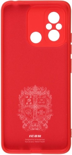 Фото - Чохол для смартфону Armorstandart Icon for Xiaomi Redmi 12С/11A Camera cover Red (ARM65966)
