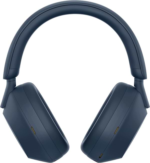 Фото - Наушники полноразмерные беспроводные Sony WH-1000XM5 Blue (WH1000XM5L.CE7)