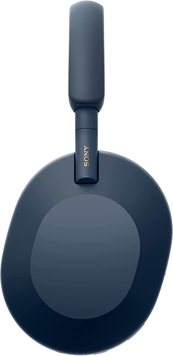 Фото - Наушники полноразмерные беспроводные Sony WH-1000XM5 Blue (WH1000XM5L.CE7)