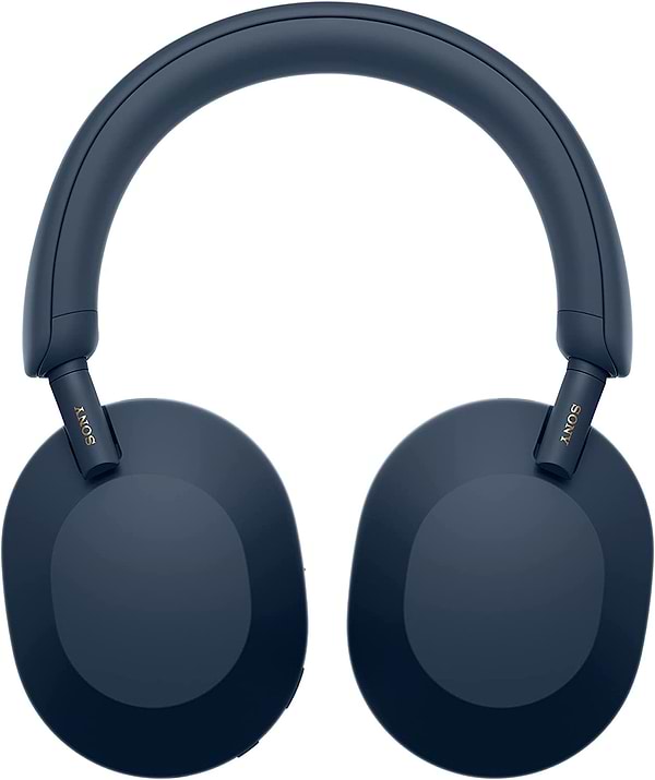 Фото - Наушники полноразмерные беспроводные Sony WH-1000XM5 Blue (WH1000XM5L.CE7)