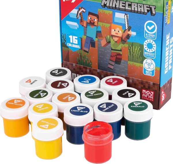 Фото - Фарби YES Minecraft 16 кол. 20 мл (230408)