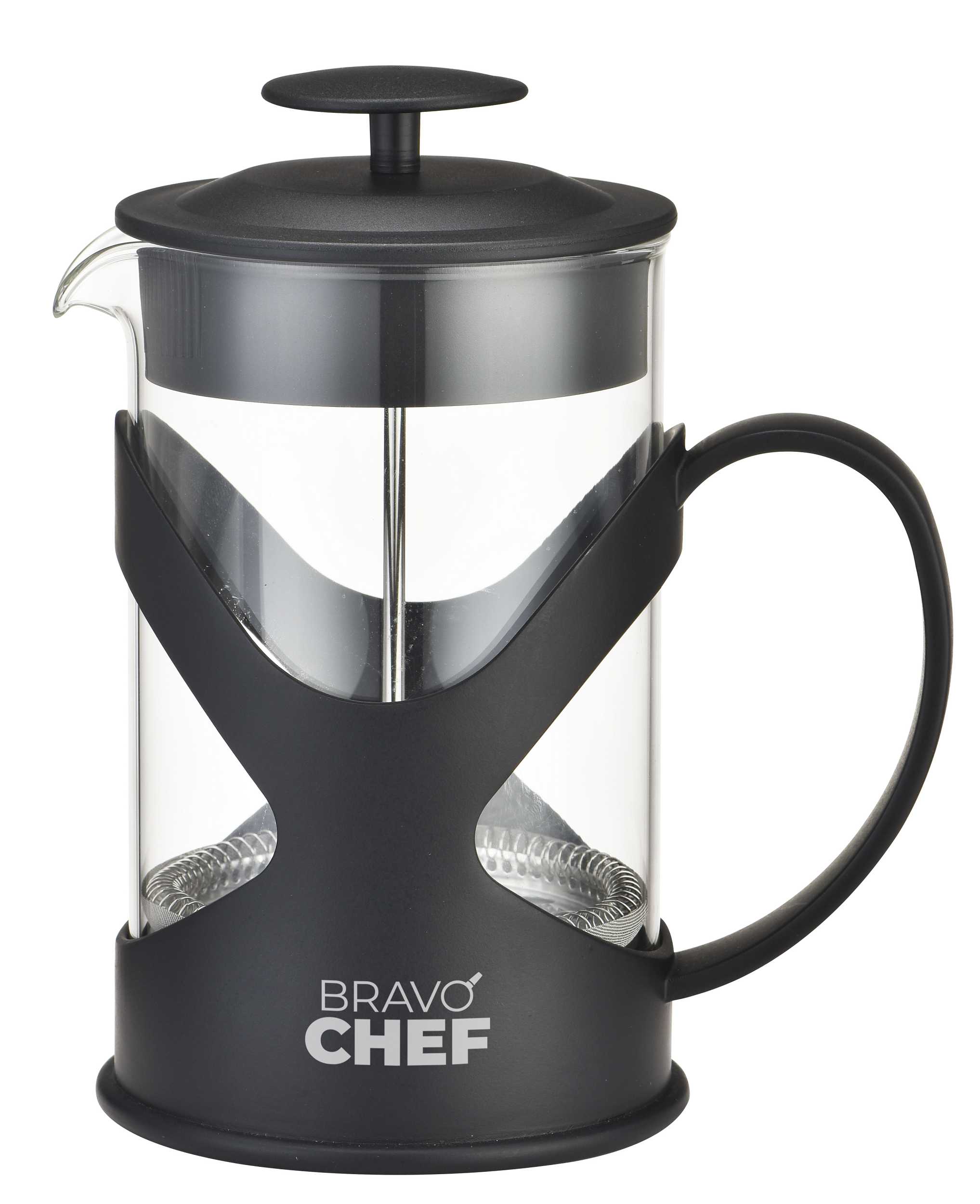 Френч-пресс BRAVO CHEF L'Appetit 0.35 л Black (BC-7302-350) - Фото 1