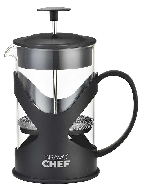 Фото - Френч-прес BRAVO CHEF L'Appetit 0.6 л Black (BC-7302-600)