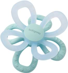 Прорезыватель BabyOno Цветок Голубой (1596/02)