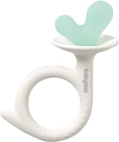 Прорезыватель BabyOno Улитка Белая (1597/02)