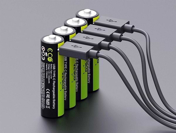 Фото - Акумулятор тип AA Verico USB Type-C 1700mAh Li-ion 4 шт. (1UDBT-A1WEAC-NN)