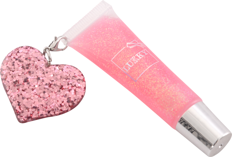 Набор для лица Lukky Блеск для губ ''Мерцающее сияние'' нежно-розовый с подв. (T18883)