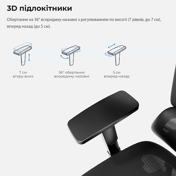 Фото - Кресло для геймеров Anda Seat X-Air Mega Size XL Mesh Gray Twilight (AD-WY-01-GGSP)