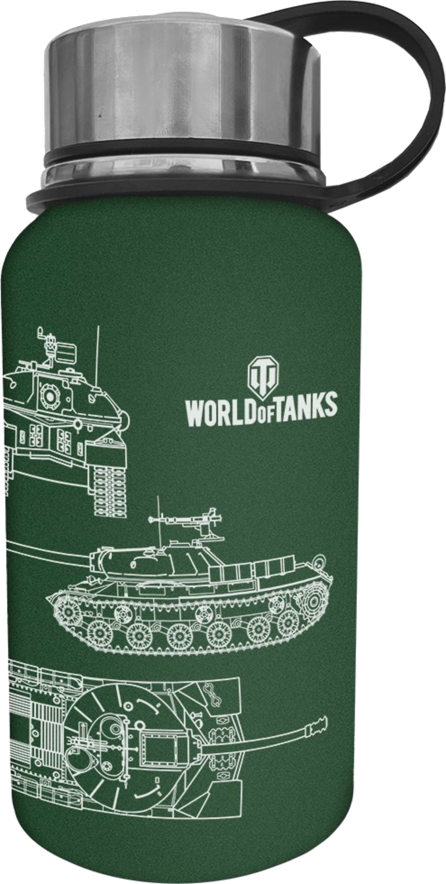 Термос World of Tanks 650 мл Зелений (FWGTHERMOS23GN000)