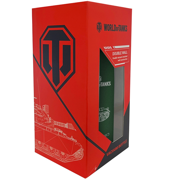 Фото - Термос World of Tanks 650 мл Зеленый (FWGTHERMOS23GN000)