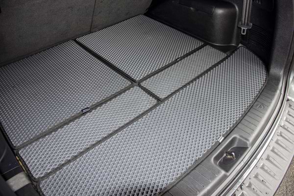 Фото - EVA коврик в багажник авто EVAtech для Santa FE (CM) 7 seats Hyundai 2006-2010 2 поколение SUV Korea (HY33307BE5RBB)