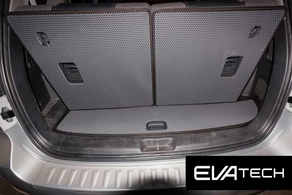 Фото - EVA коврик в багажник авто EVAtech для Santa FE (CM) 7 seats Hyundai 2006-2010 2 поколение SUV Korea (HY33307BE5RBB)